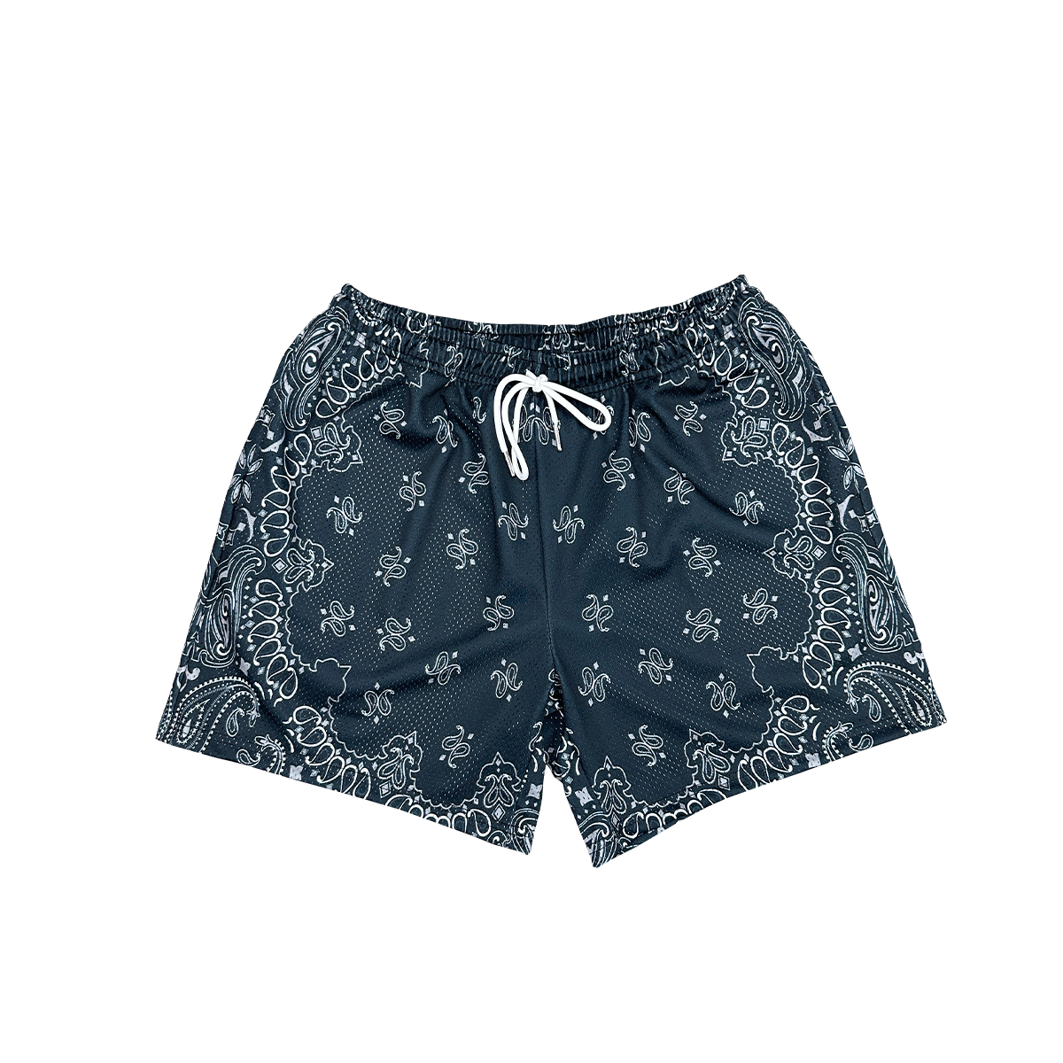 ADS BLK BANDANA - MESH SHORTS